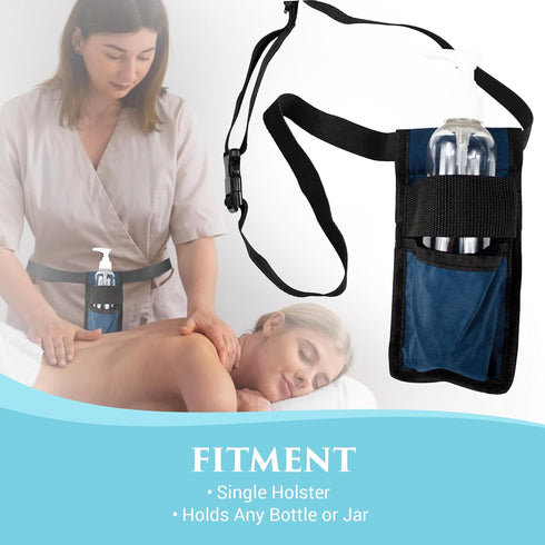 NRG Massage Lubricant Holster - Navy