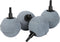 AQUANEAT 4 Pack Air Stones for Ponds, Long Lasting Aerator Oxygen Diffuser for Aquariums