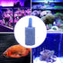 20PCS Blue Sandstone Cylinder Shape Aquarium Aeration Bubble Stone Set for Fish Oxygen Pump