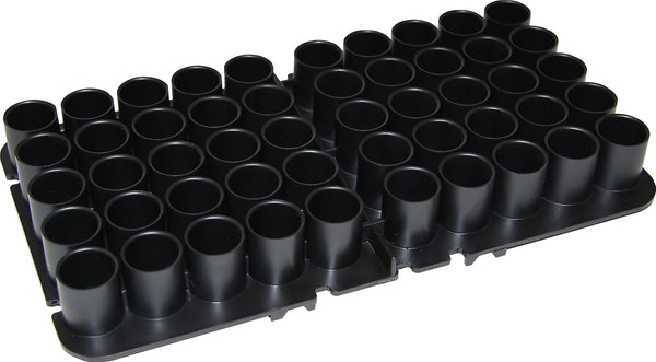 MTM ST-12-40 Shotshell Trays, 50 Round 12 Gauge, USA Made, Black