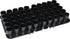 MTM ST-12-40 Shotshell Trays, 50 Round 12 Gauge, USA Made, Black