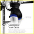 PRO Blood Flow Restriction Bands for Arms, Legs & Glutes - Occlusion Training, Quick-Release Elastic Strap