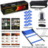 Speed Agility Training Set - Includes Agility Ladder, Steel Stakes, Sports Headband, Jump Rope, Disc Cones, Gym Bag