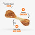 Good'N'Fun Chicken Flavored Rawhide Dumbbells for Small Dogs