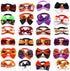 Halloween Dog Bow Ties, 10Pcs Adjustable Neckties for Small Medium Dogs, Pumpkin Skull Ghost Witch Pet Grooming