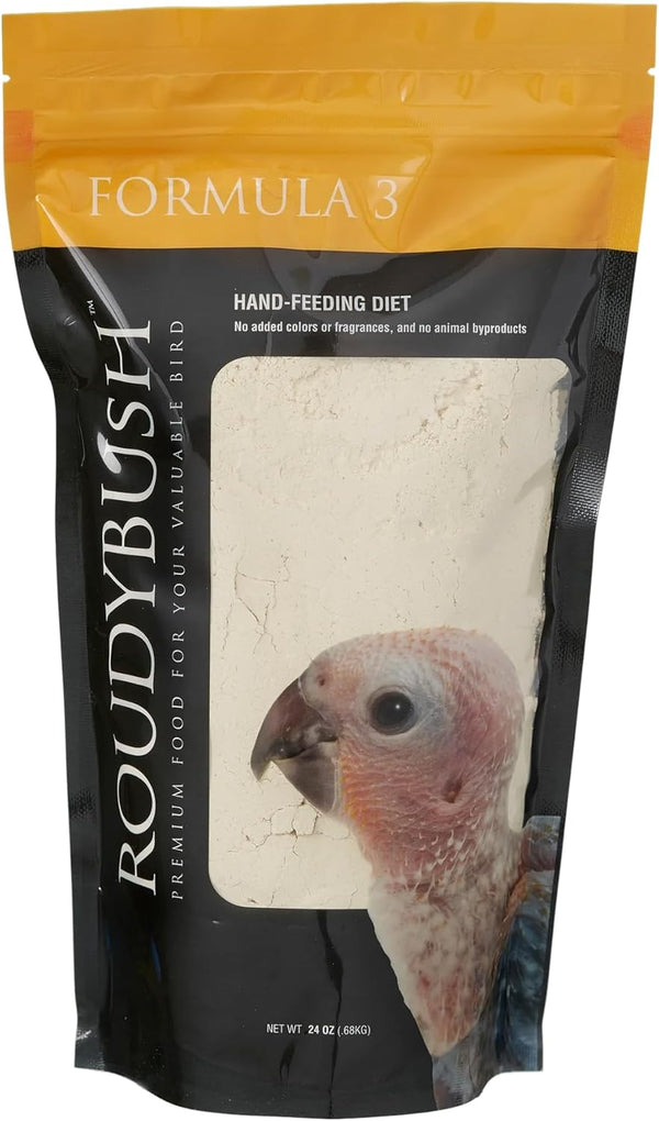 Roudybush Formula 3 Baby Bird Food - Hand feeding Baby Bird Formula