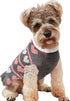Jecikelon Pet Dog Long Sweater Dress, Knitwear Turtleneck Pullover for Winter Puppy (Grey Heart, X-Small)