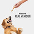Good ‘n’ Fit Twist Sticks Made with Real Venison, 15 Count, Highly Digestible Rawhide Chews