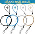 Chew Proof 6FT Dog Leash, Heavy Duty Metal Cable Lead Made of Coated Wire Rope for Large Dogs and Puppies
