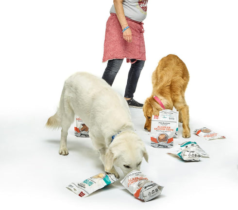 Polkadog Crunchy Alaskan Cod Chip Dog Treats – 100% Wild-Caught Fish Treat for Dogs and Cats, Grain-Free, 3.5 oz
