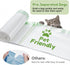 120 Pack 21.7" 11.8" Cat Litter Box Liners for PET KIT Pura MAX & X, Extra Thick Heavy Duty Drawstring Self-Cleaning