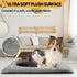 ZENGAOOU 48 Inch, Dog Crate Pad Washable Plush Kennel Mat for XXL Dogs, Anti-Slip Cushioned Pad for Wire and Metal