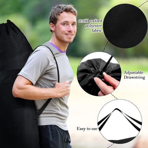Shinylin 6 43 9 Inch 2 Pcs x Camp Chair Replacement Bag Foldable Camping Bag Large Portable Carrying with Handle Strap