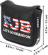 ZZHAO Funny Magnetic Mallet Golf Putter Cover, Fits Most Mallet Putters, Golf Gifts for Dad, 5.5 x 4.7 x 1.2