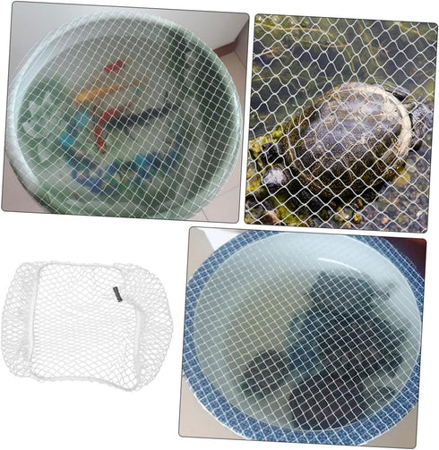 Sosoport Aquarium Anti-Jumping Net Hail Netting for Garden Aquarium Screen Aquarium Nets Escape-Proof Mesh Fish Tank Protective Net Fish Tank Supplies Compartment Polyester Cut