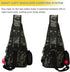 Novemkada 1000D Backpack Daypack Pack Tactical Shoulder Bag - Molle Military Outdoor Chest (Black)