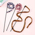 Sumind 3 Pieces Jungle Cat Wand Teaser Charmer Interactive Fun Toys for Kittens, 3 Styles (Classic Color)