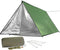 Wild Must: LYN Extra Large 3 Person Reusable Survival Shelter Tent, Waterproof, Fireproof, Lightweight