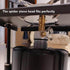 Portable Aluminum Alloy Camping Table Board with Detachable Stand for IGT Series Stove Plate