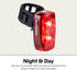 Schwinn Rechargeable Bike Tail Light, 80 Lumens, Type-C USB, Enhanced Visibility, Bicycle Accessory