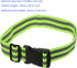 Reflective Belt Bands - High Visibility Safety Reflector Tape Gear, Green (26x2 Inch), Apply to Cycling Running Night