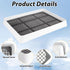15x12x3 Inch 15x12x3 Rabbit Litter Box with Toilet Tray, Medium Bunny Litter Box for Rabbit, Guinea Pig Litter Boxes
