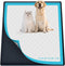 PUWANJILI Pee Pad Tray Holder for Dogs,Non-Slip Silicone Dog Puppy Pad Holder,34 x