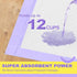 28x44in, 12 6 (30 Counts) MIZOK Dog Pads Extra Large XXL Potty Pads for Dogs, Keeps Fresh & Clean, Ultra Absorbent Up