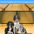 Magic Dog Gate Pet Safety Guard Gate with Sticky Hooks and Telescopic Rods for Dogs (180 * 72CM)