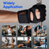 JOBGAIN Workout Gloves for Men and Women, Gym Weight Lifting Padded Gloves with Wrist Wrap Support, Full Palm