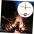 HONITANO Bow Drill Fire Starter Kit for Boys and Girls Portable Outdoor Adjustable Size for Camping and Emergency Use