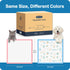 200 Count 23"x23" 6-Layer Pack (100 100 Dog Training Pads - Leak-Proof Puppy Pee Pads, Super Absorbent Potty Pads