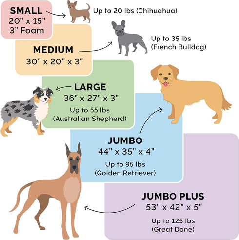 Furhaven Memory Foam Dog Bed for Medium/Small Dogs with Removable Bolsters & Washable Cover, Quilted Sofa, Toasted