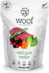 Woof Freeze Dried Dog Food - Wild Goat Recipe, High Protein, Complete Diet, 1.76 oz