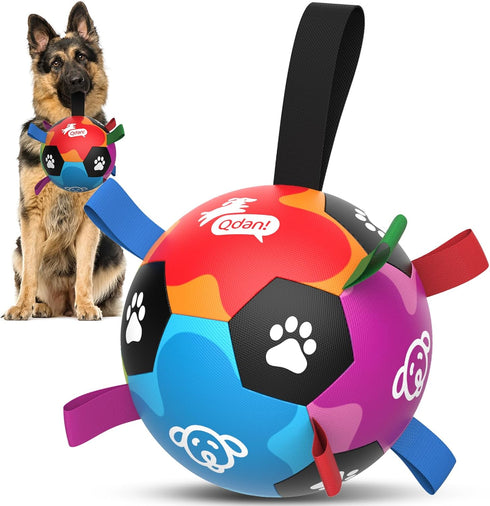 QDAN Dog Toys for Large Dogs, Durable Dog Balls for Aggressive Chewers,