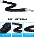Long Dog Leash with Reflective Threads - Heavy Duty Bungee Leashes for Small, Medium & Large Dogs, 15FT to 50FT for