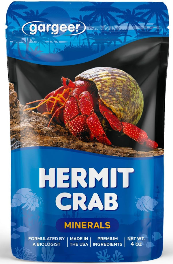 4oz Hermit Crab Mineral Supplement - Premium Ingredients for Optimal Growth and Exoskeleton Formation
