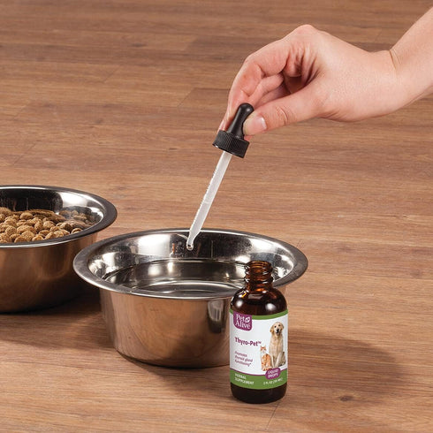 PetAlive Thyro-Pet - All Natural Herbal Supplement for Normal Thyroid Function in Dogs and Cats