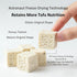 H2ONDBQF 6 oz Freeze-Dried Tofu Cubes High Protein Dehydrated Tofu Instant Vegan Protein for Ramen Toppings, Miso Soup