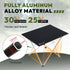 MellowCamp Camping Side Table, Ultralight Aluminum Folding Table, Small Compact Portable Ideal for Beach, Outdoor