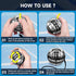XMALL Torque Ball Hand Exerciser, Grip Strength Trainer, Forearm Strengthener, Wrist Power Gyro Ball, Hand