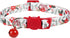 BoomBone Cat Christmas Collar Flower, Breakaway Puppy Collars Charms, Pet Xmas Accessories