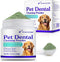 Peesnb Dog Teeth Cleaning Powder - Dog Dental Powder - Dog Breath Freshener