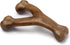 Benebone 2-pack Wishbone/Dental Durable Dog Chew Toys, Real Bacon, Medium, Made in USA