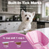 2 Pack, Dog Food Scoop Pet Cup Capacity Cat Food Scooper With Measuring Lines For Dog, Puppy and Cat Coffee Bean, Flour