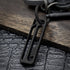 Titanium Carabiner Keychain Clip - Minimalist Keychain Key Clip, EDC Quick Release Hooks