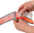 Hi-Vis Dog Cooling Collar, Orange Reflective Re-Freezable Ice Collar (X-Large)