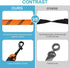 3 Dog Leash No Tangle, Heavy Duty Multiple Dog Lead with Shock Absorbing Bungee and Padded Handle for Medium Large Dogs