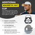 Ultimate Dark Side Trooper Golf Ball Marker with Magnetic Hat Clip, Premium Enamel Golf Accessories