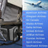 TSA Approved Pet Carrier for Small Cats Dogs - Travel Bag with 5 Mesh Windows, 3 Entrances, and Locking Safety Zippers
